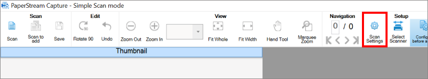 Software interface showing PaperStream Capture Pro creating searchable PDFs with OCR.