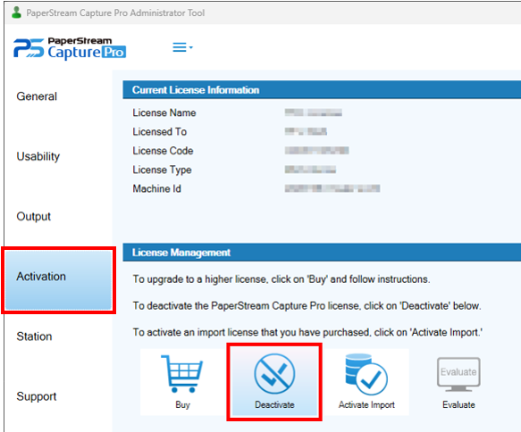 Procedure for migrating an operational environment from PC‑A to PC‑B.