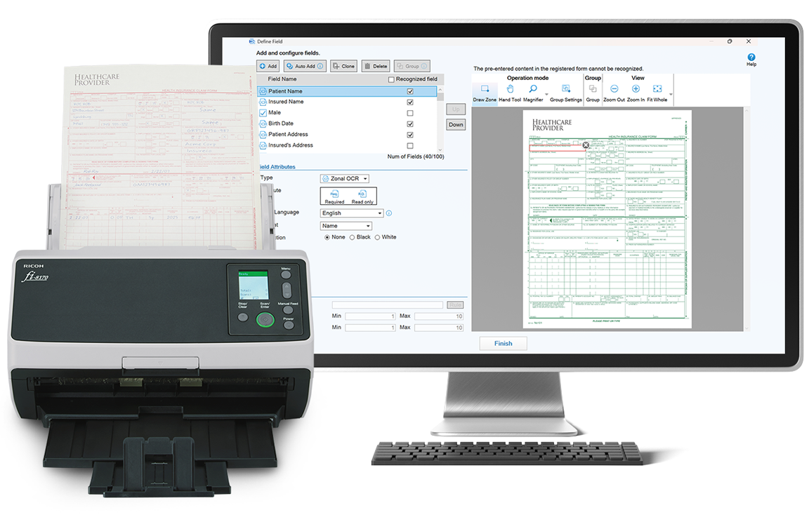 File Managerment Ricoh Ricoh & Laserfiche Integration for Document Management - Ricoh Scanners