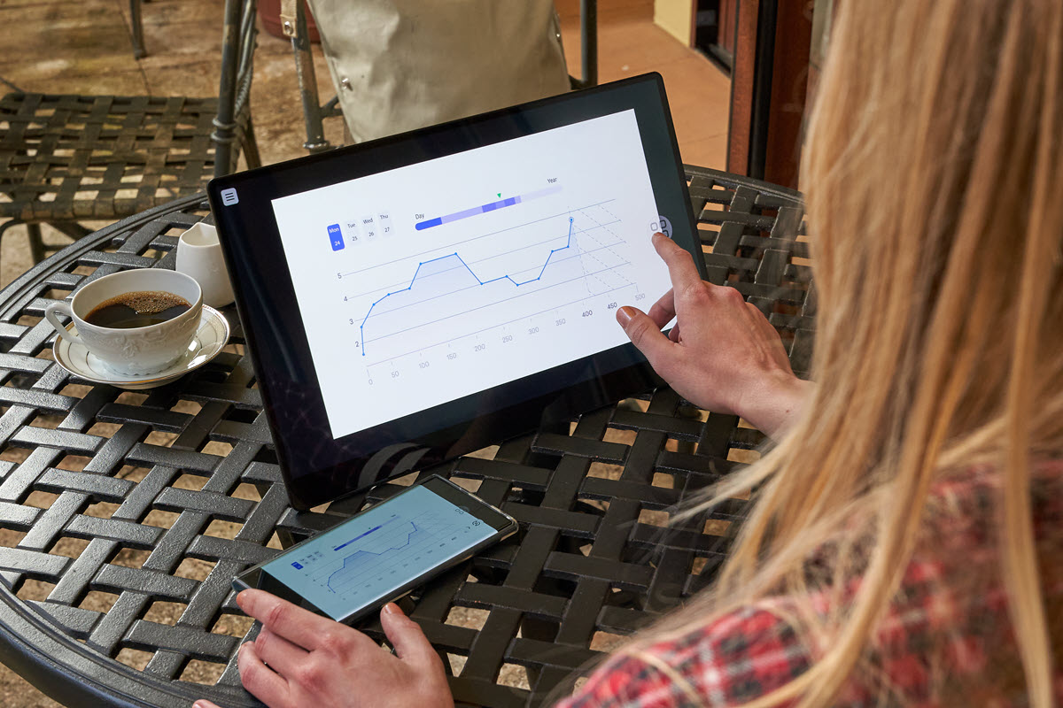 Scanner Monitor RICOH Wireless Portable Monitor with OLED Touchscreen - Ricoh Scanners