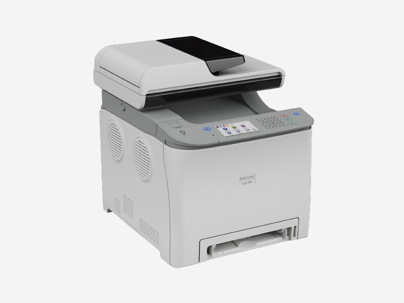 RICOH C125 MF Color Multifunction Laser Printer - All in One Color