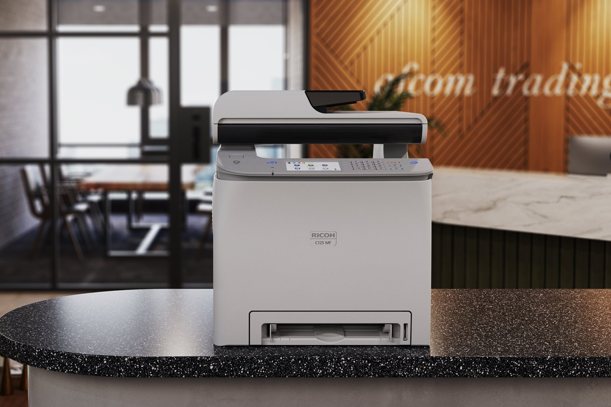 Multifunction Ricoh All in One Color Multifunction Laser Printer - RICOH C125 MF - Ricoh ...