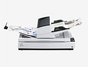 Fujitsu fi-7700 : Duplex A3 Document scanner with flatbed unit and 300 A3  sheets ADF - 80 ppm - Spigraph International