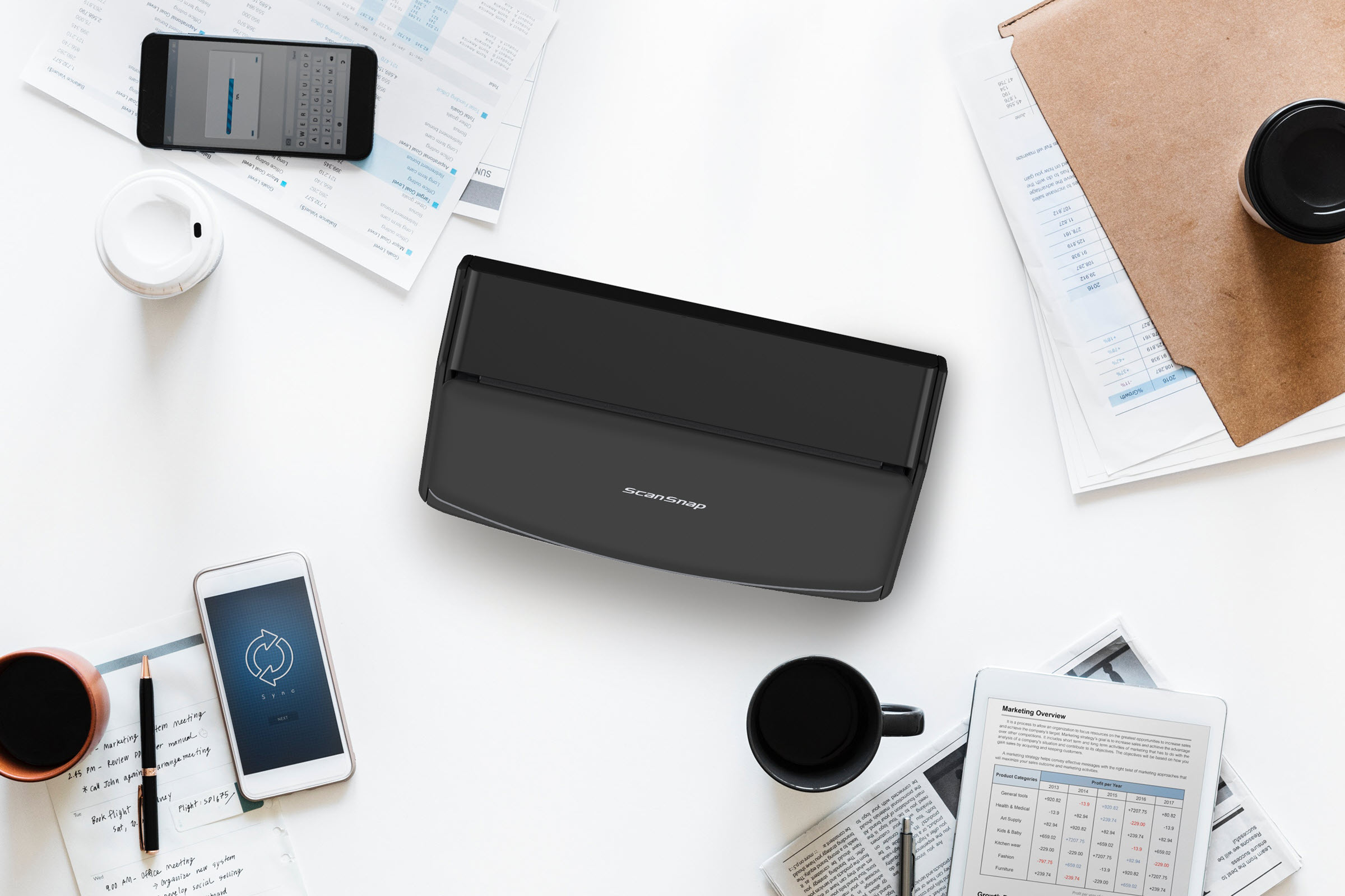 ScanSnap® iX1600 - Touch Screen Desktop Scanner - Ricoh Scanners