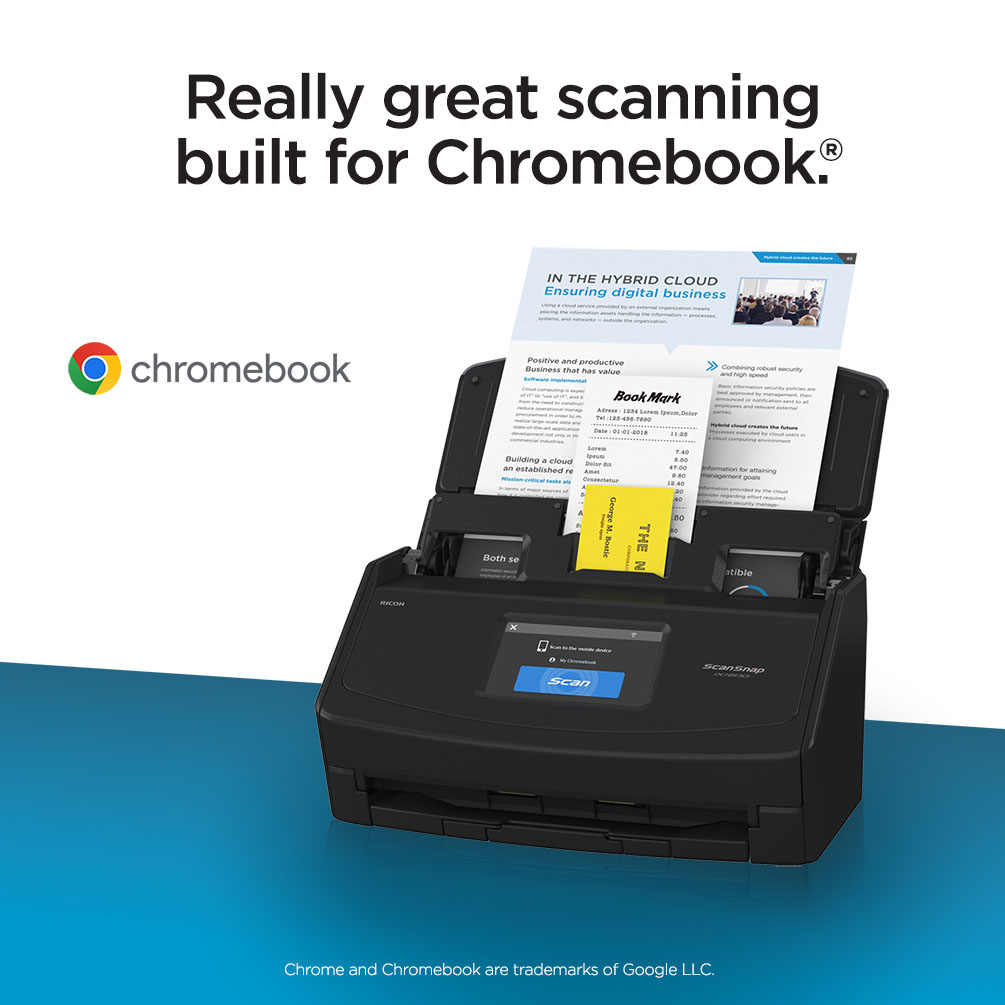 ScanSnap iX1600 - Touch Screen Desktop Scanner - Ricoh Scanners ScanSnap iX1600 - Touch Screen Desktop Scanner - Ricoh Scanners