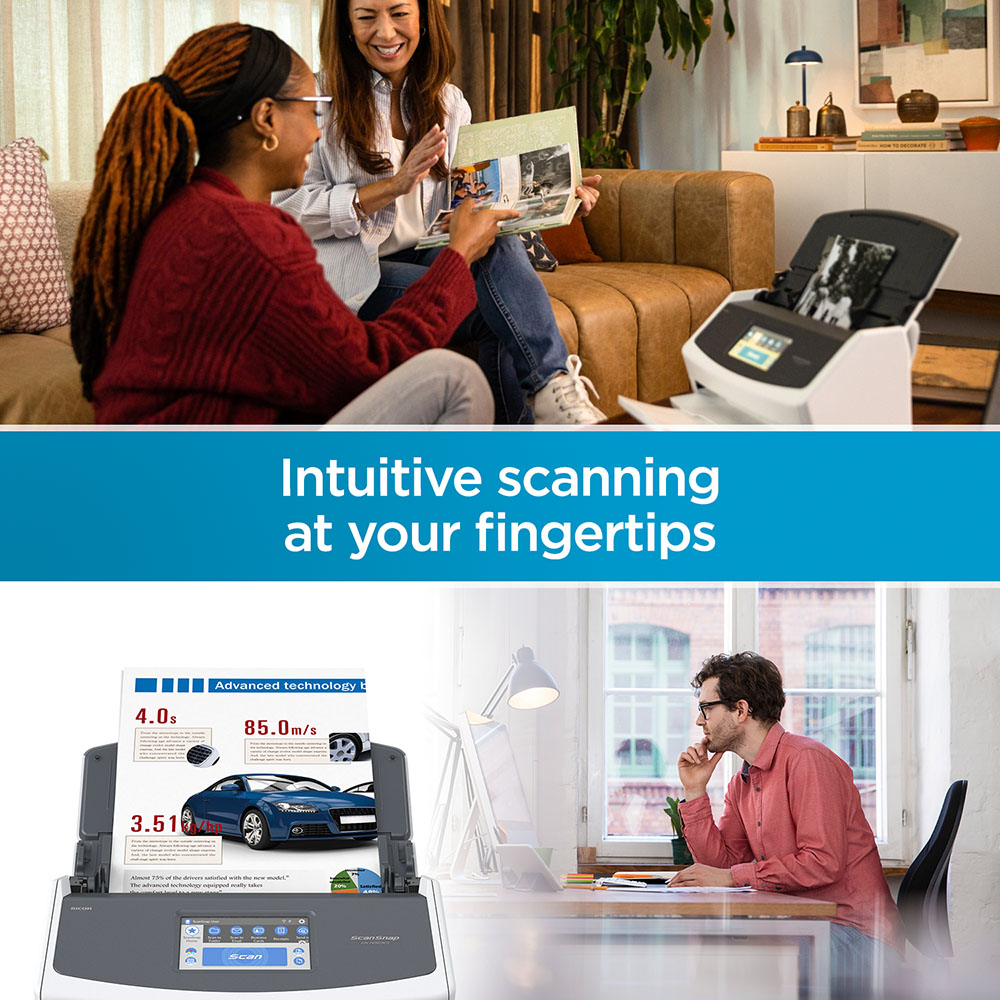 ScanSnap iX1600 - Touch Screen Desktop Scanner - Ricoh Scanners ScanSnap iX1600 - Touch Screen Desktop Scanner - Ricoh Scanners
