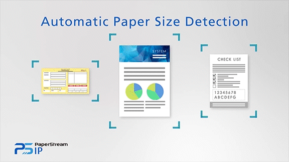 PaperStream automate processes animated graphic