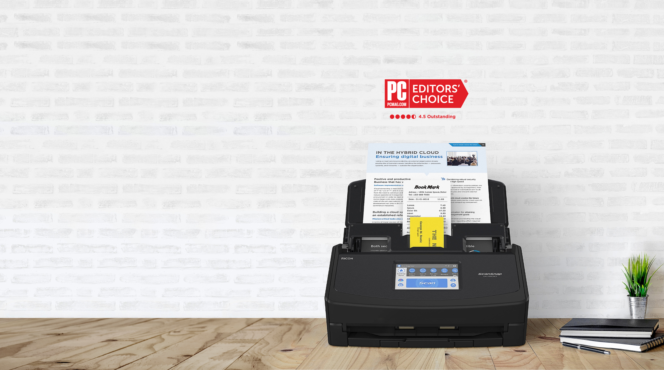 ScanSnap Document Scanners - The Easy, One-Touch Scanning