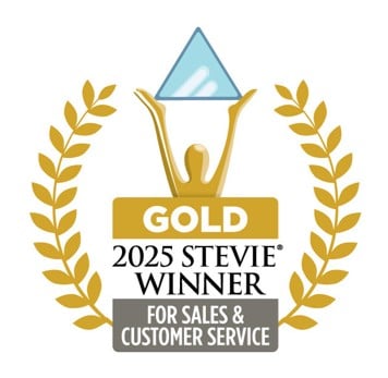Gold 2025 Stevie Winner for Sales and Customer Service