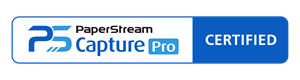 PaperStream Capture Pro Certified Reseller logo.