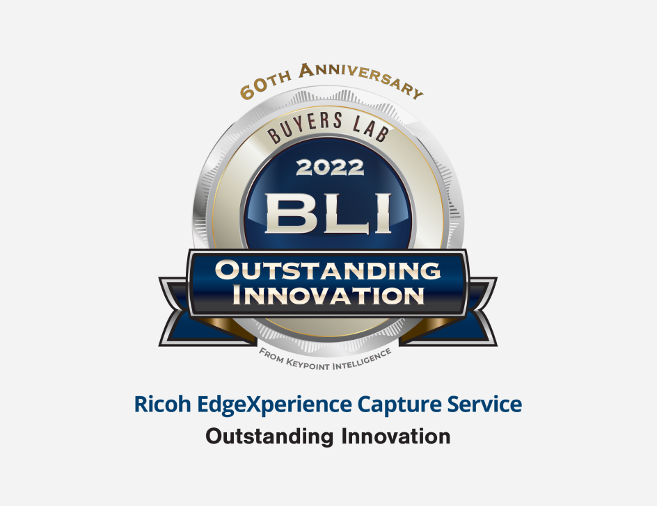 BLI Outstanding Innovation Award 2022 logo